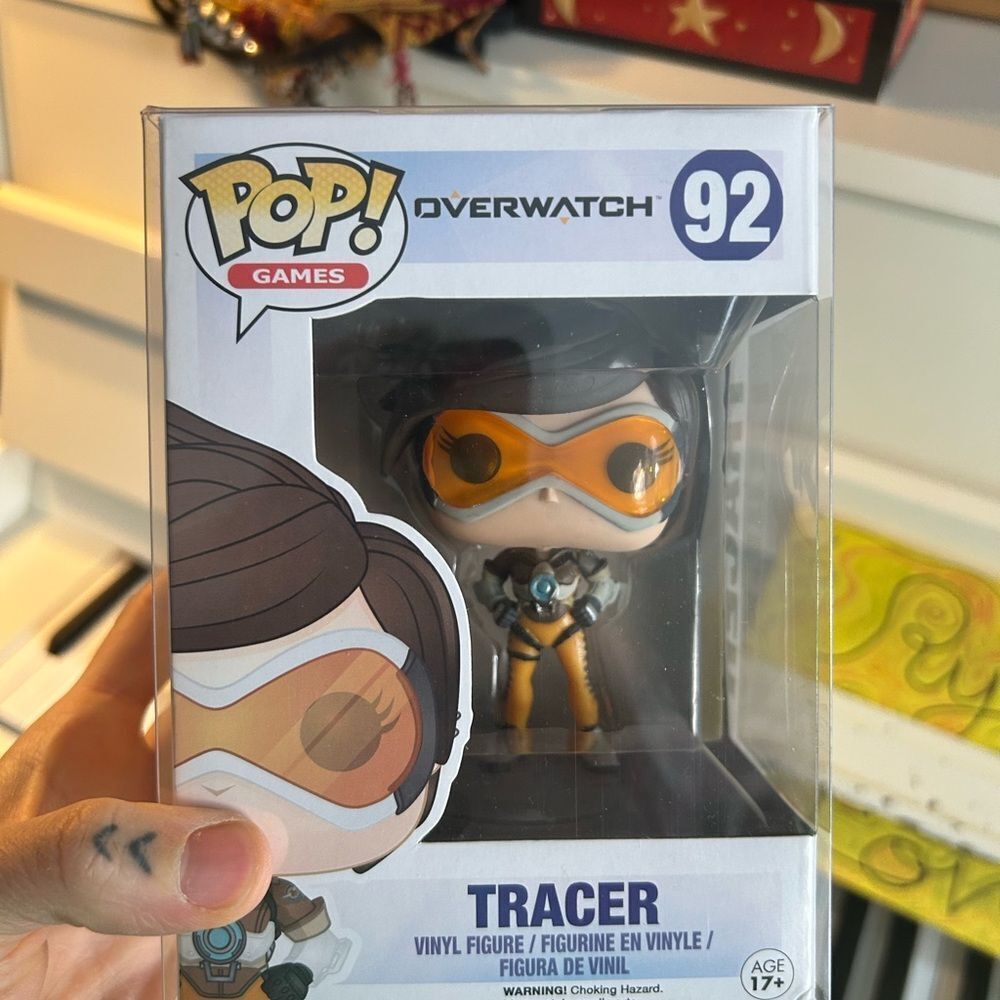 Funko Games Overwatch 92 Tracer Vinyl Figure - Orange